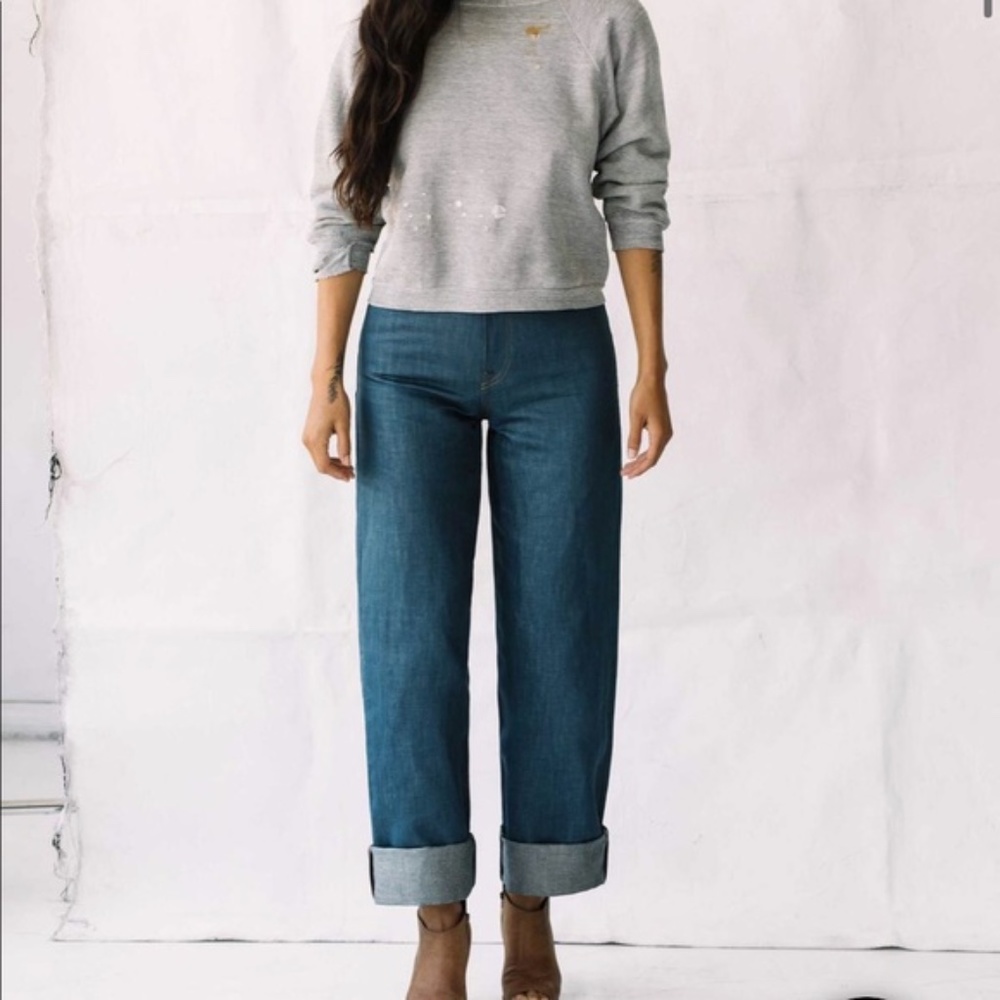 Imogene Willie Catherine Cotton Linen Jean